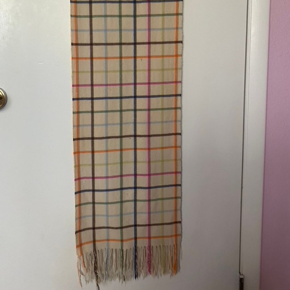 Coach cashmere scarf